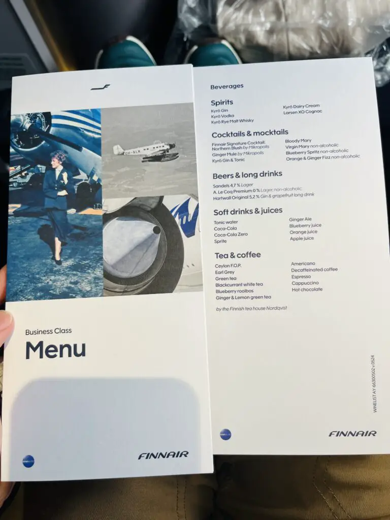 Review Finnair AY34 Non-Reclining Business Class A350 Seattle (SEA) to Helsinki (HEL)